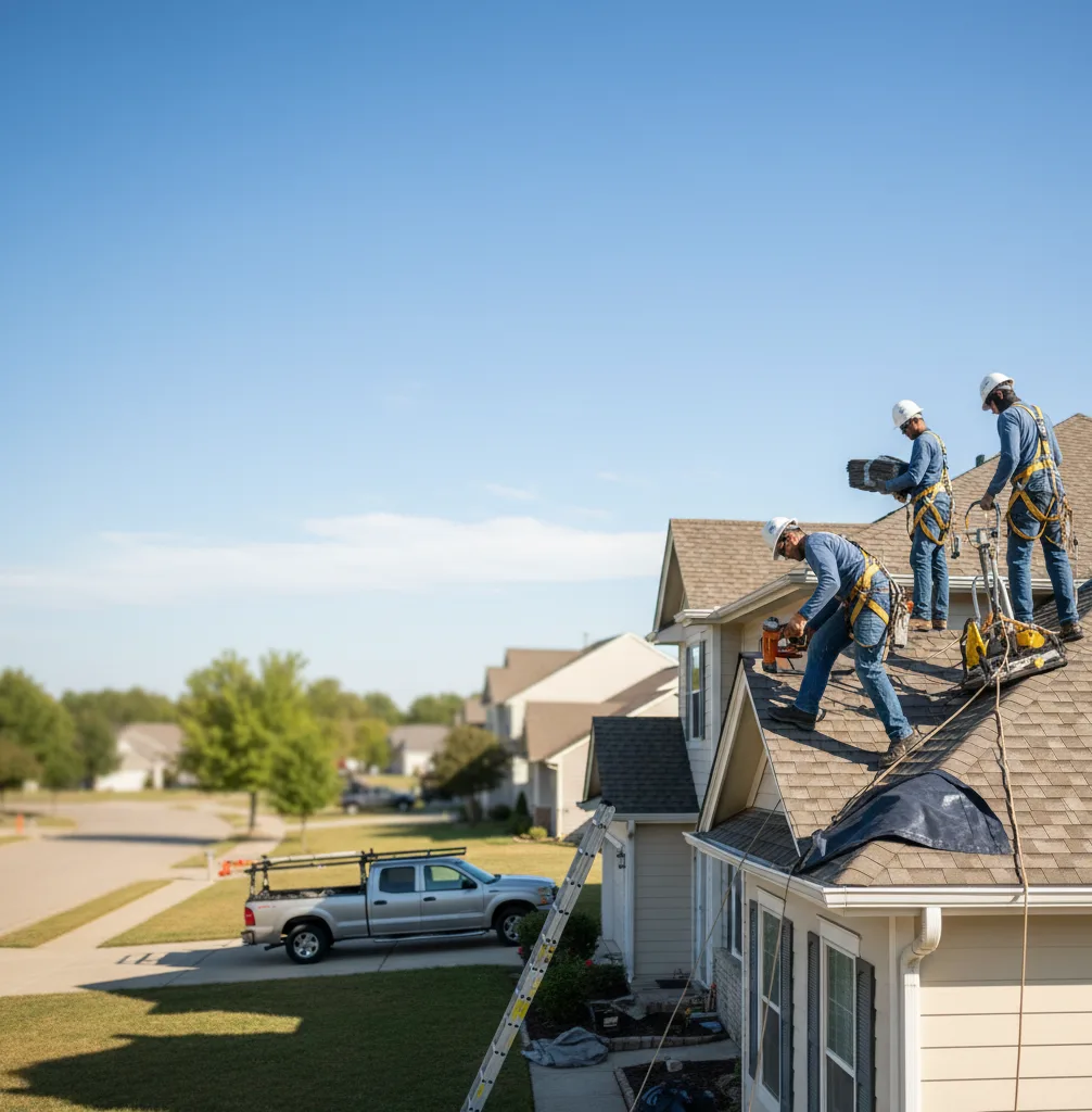 Roof Repair in Ina